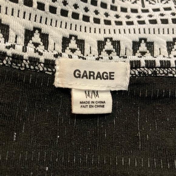 Black and White Bodycon Mini Dress - Picture 4 of 5